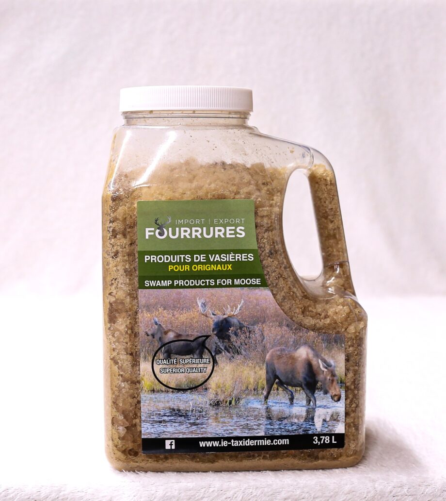 Mudflat products for moose