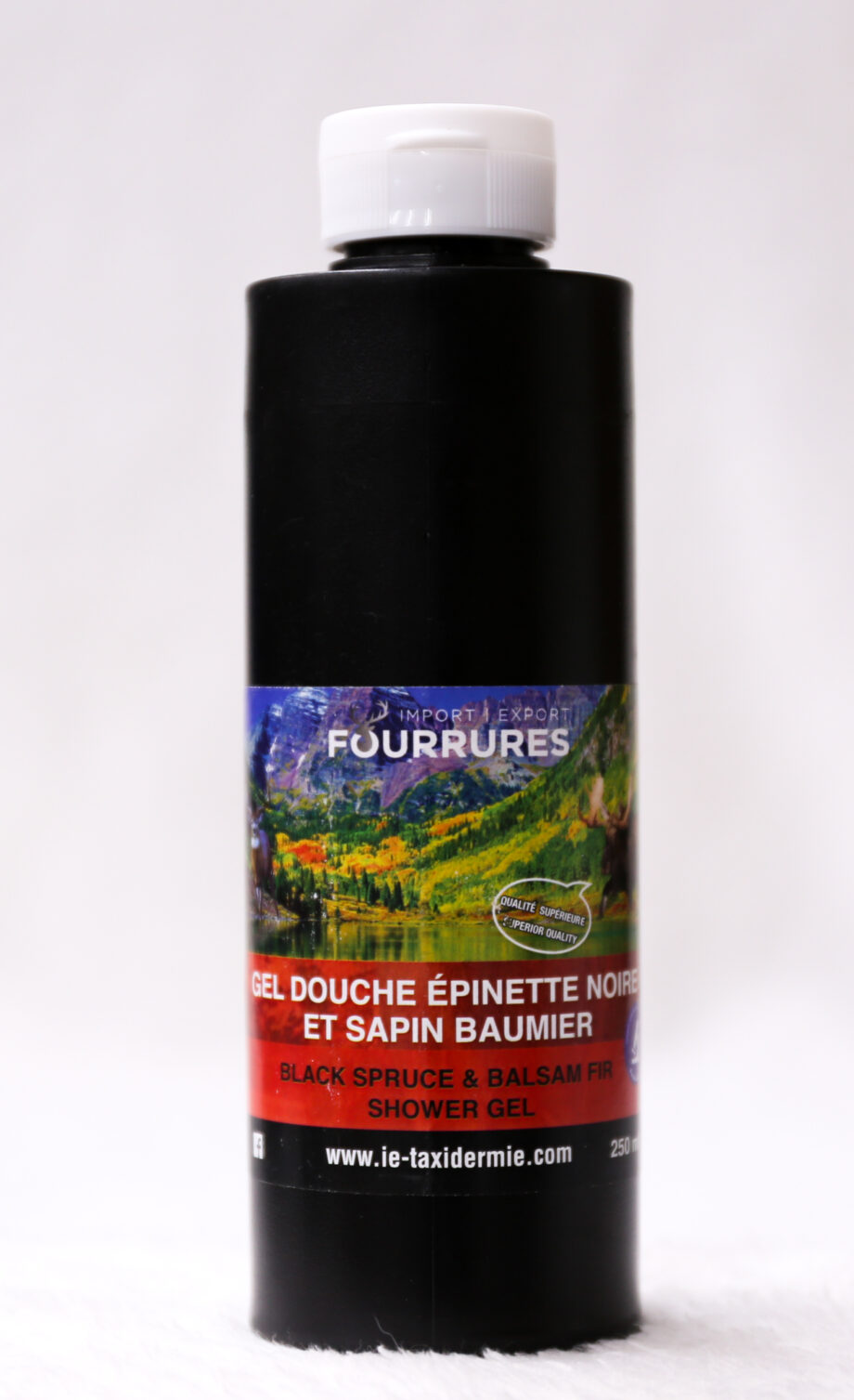 Gel douche épinette noire et sapin baumier 250ML