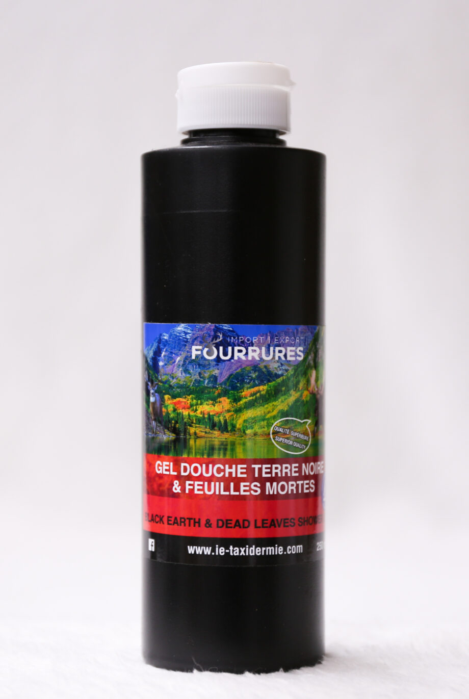 Gel douche terre noire et feuilles mortes 250ML