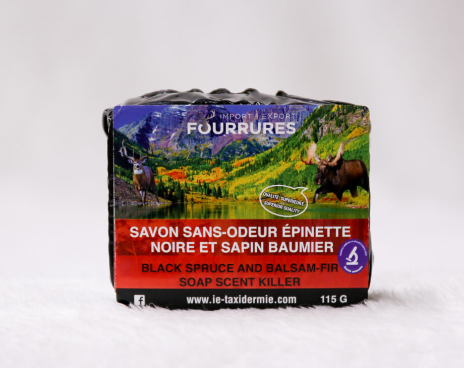 Savon épinette noire et sapin baumier 115 G