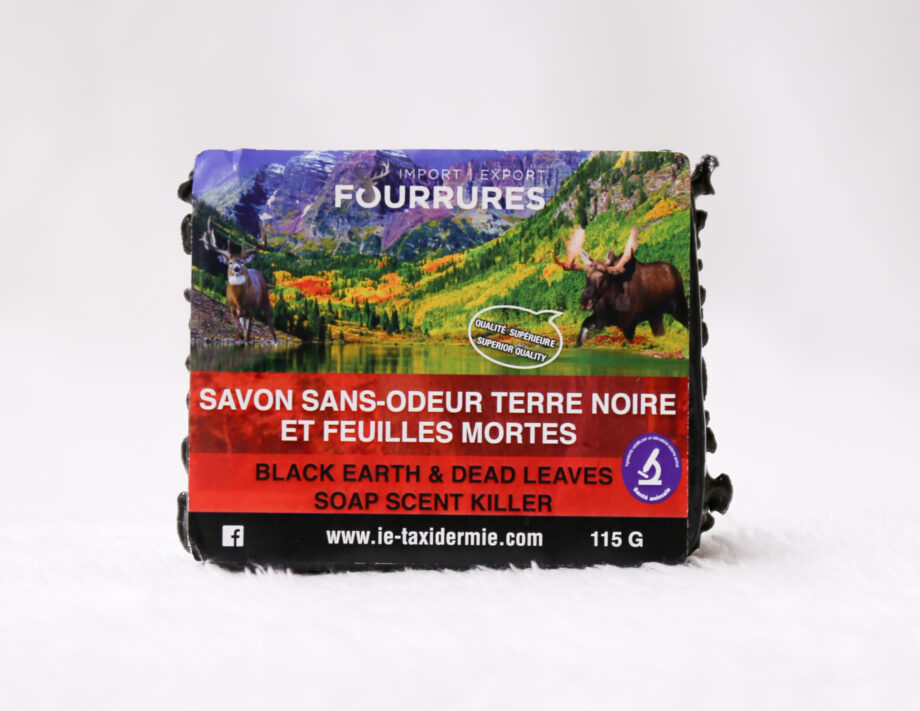 Savon terre noire et feuille morte 115 G