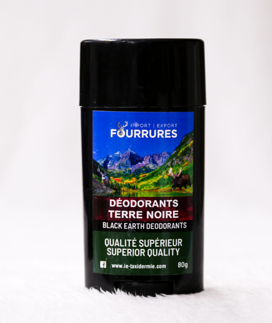 Déodorant Terre noir 80 g