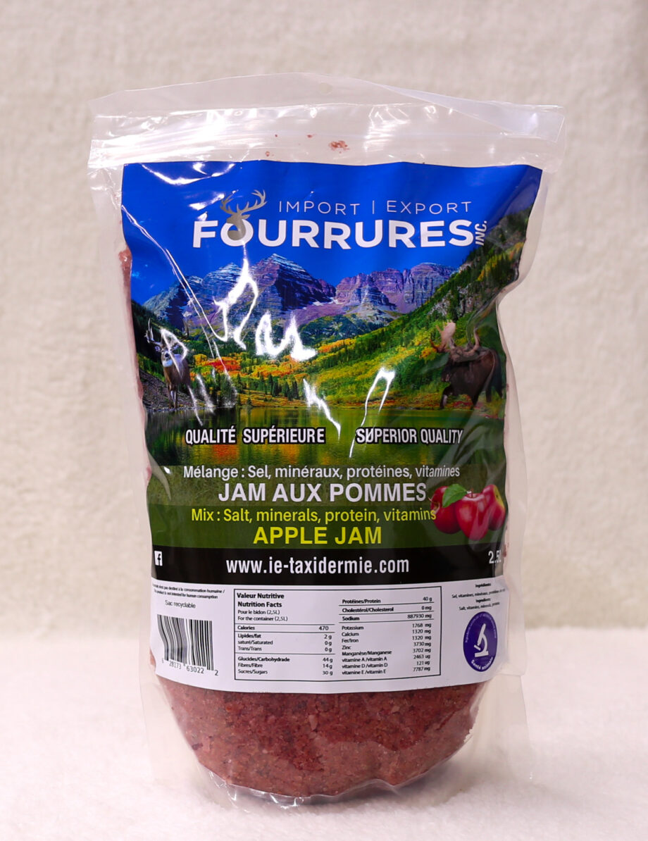 Mélange Sel et minéraux Jam pomme 2 L